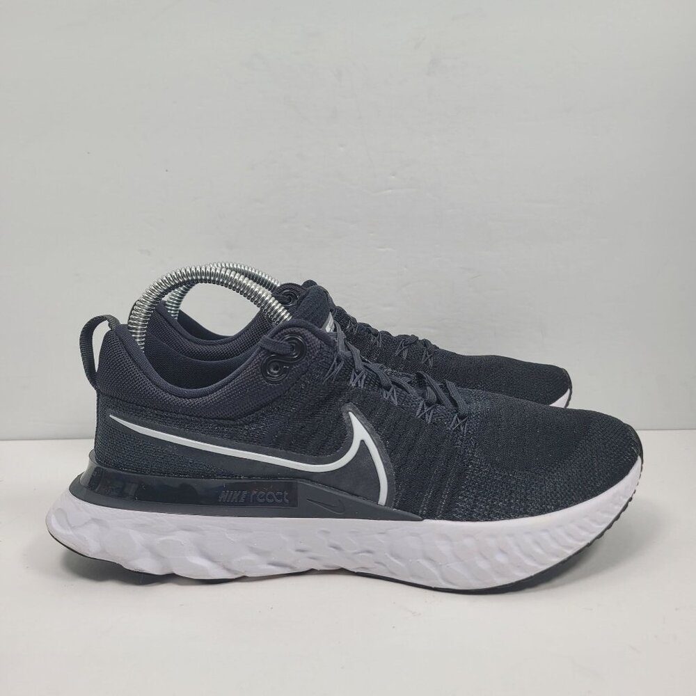 Nike React Infinity Flyknit Women's Black Running Shoes CT2423-002 US Size 9.5